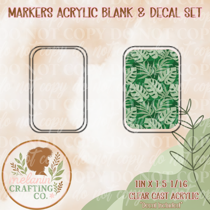 Emerald Garden X-Ray Markers Decal Included)
