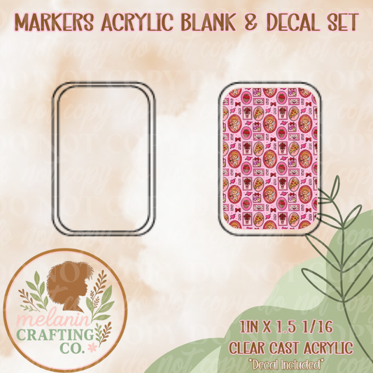 Cupid Frame X-Ray Markers Decal Included)