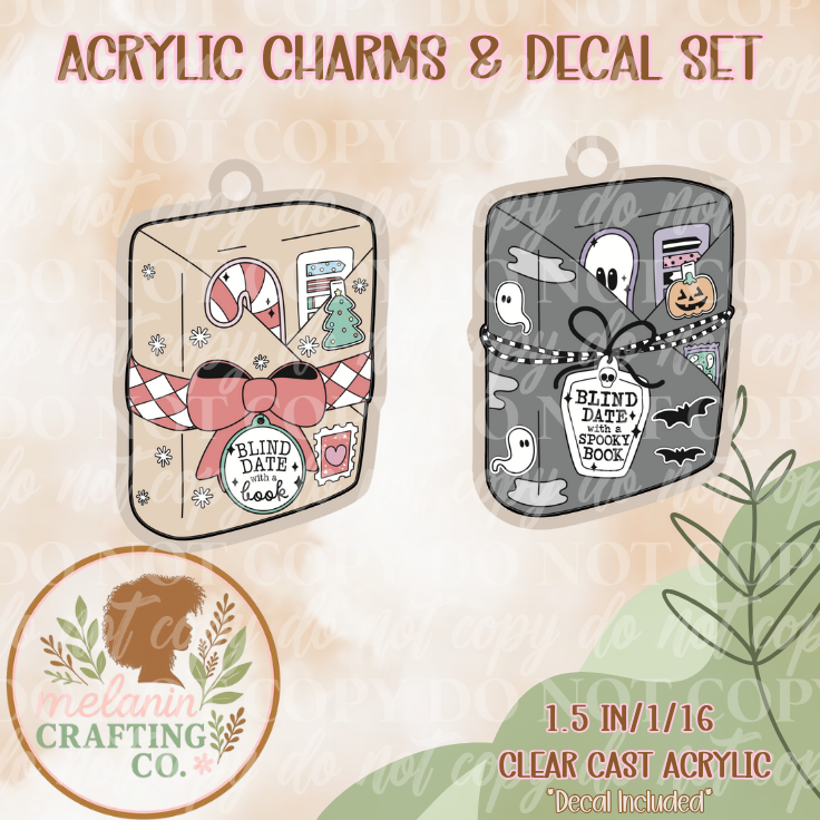 Blind Date Charm & Decal Set