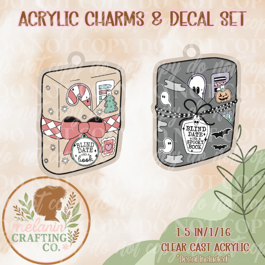 Blind Date Charm & Decal Set