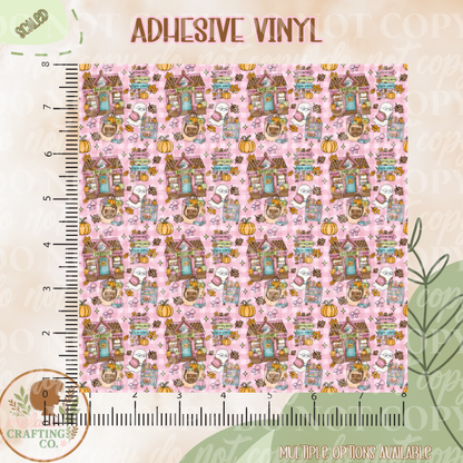 Fall Is Booked! Adhesive Vinyl