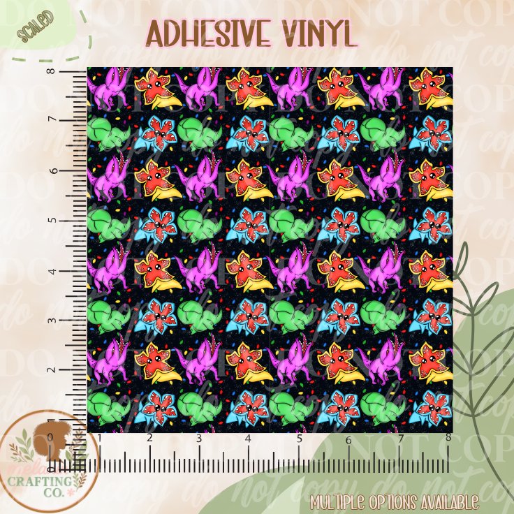 Demogorgon crew Adhesive Vinyl