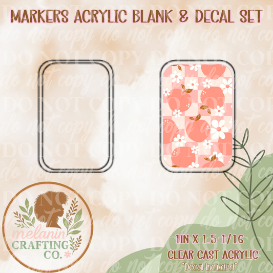 Peachy X-Ray Markers Decal Included)