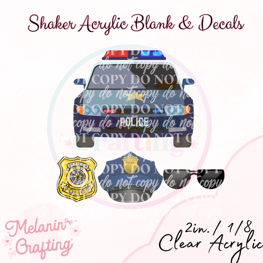 Police Car Shaker Kit