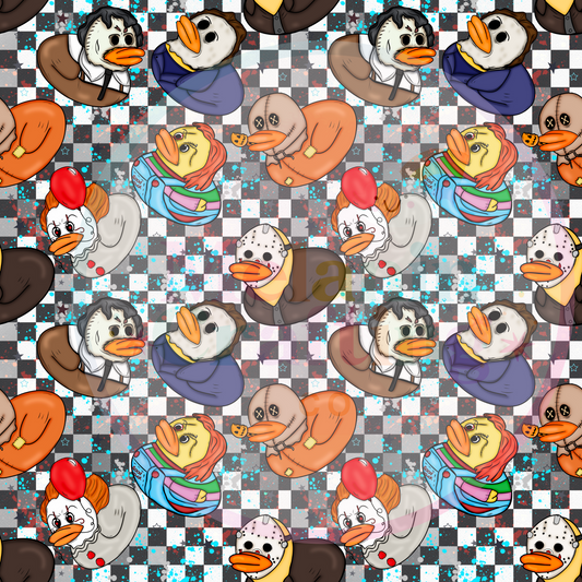 Horror Quack 6x6 Adhesive Vinyl