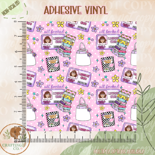 All Booked Adhesive Vinyl