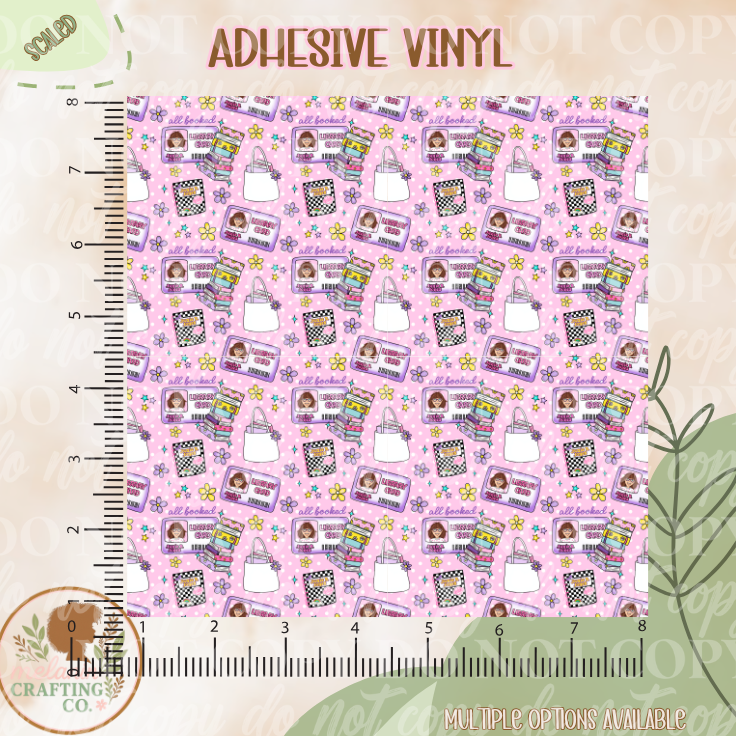 All Booked Adhesive Vinyl