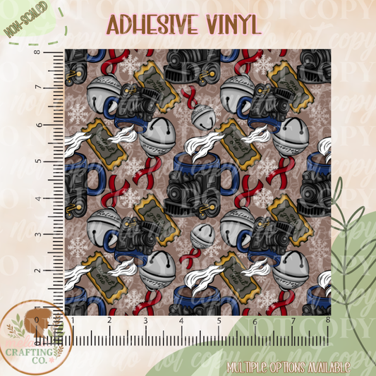 Believe Hot Cocoa Adhesive Vinyl