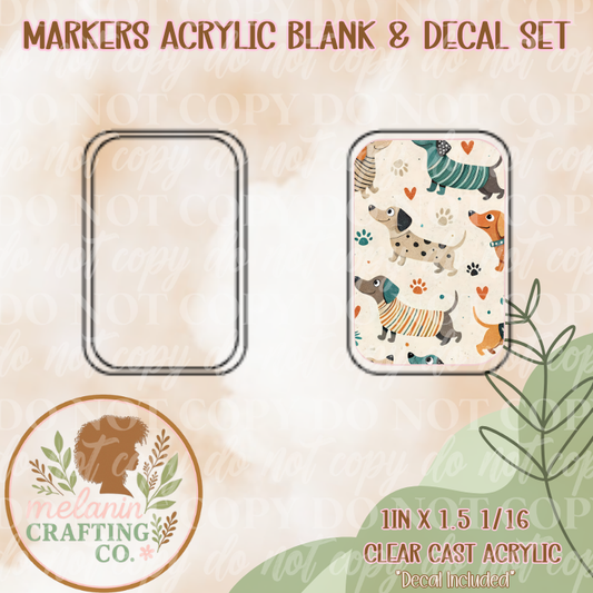 Snuggly Paws X-Ray Markers (Decal Included)