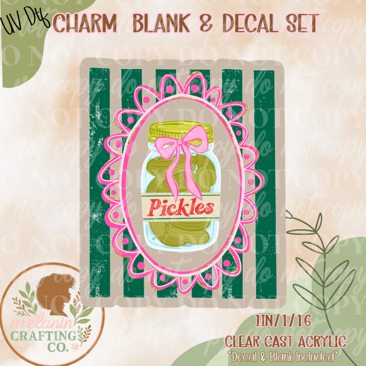 Pickles! UV DTF Acrylic Blank Set
