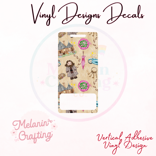 Hagrid Vertical Vinyl Decal
