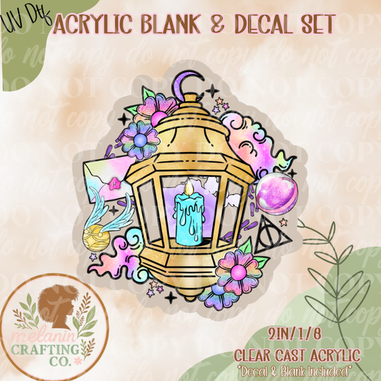 HP Latern UV DTF Acrylic Blank Set