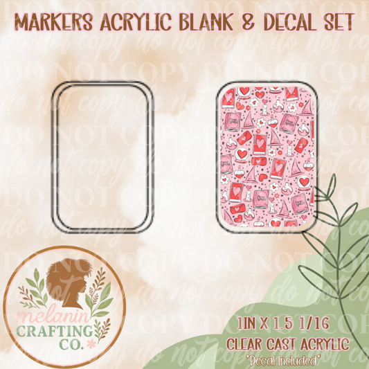 Love Spells X-Ray Markers Decal Included)