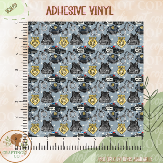 Police Adhesive Vinyl
