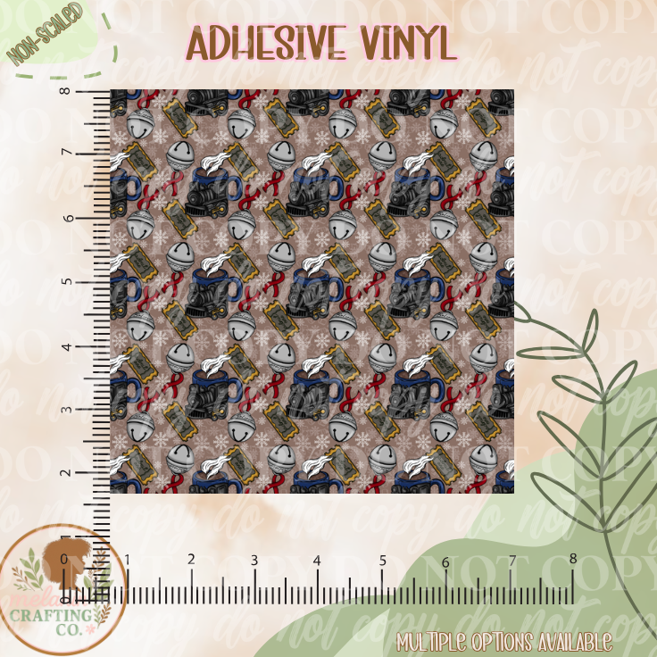 Hot Cocoa Express Adhesive Vinyl