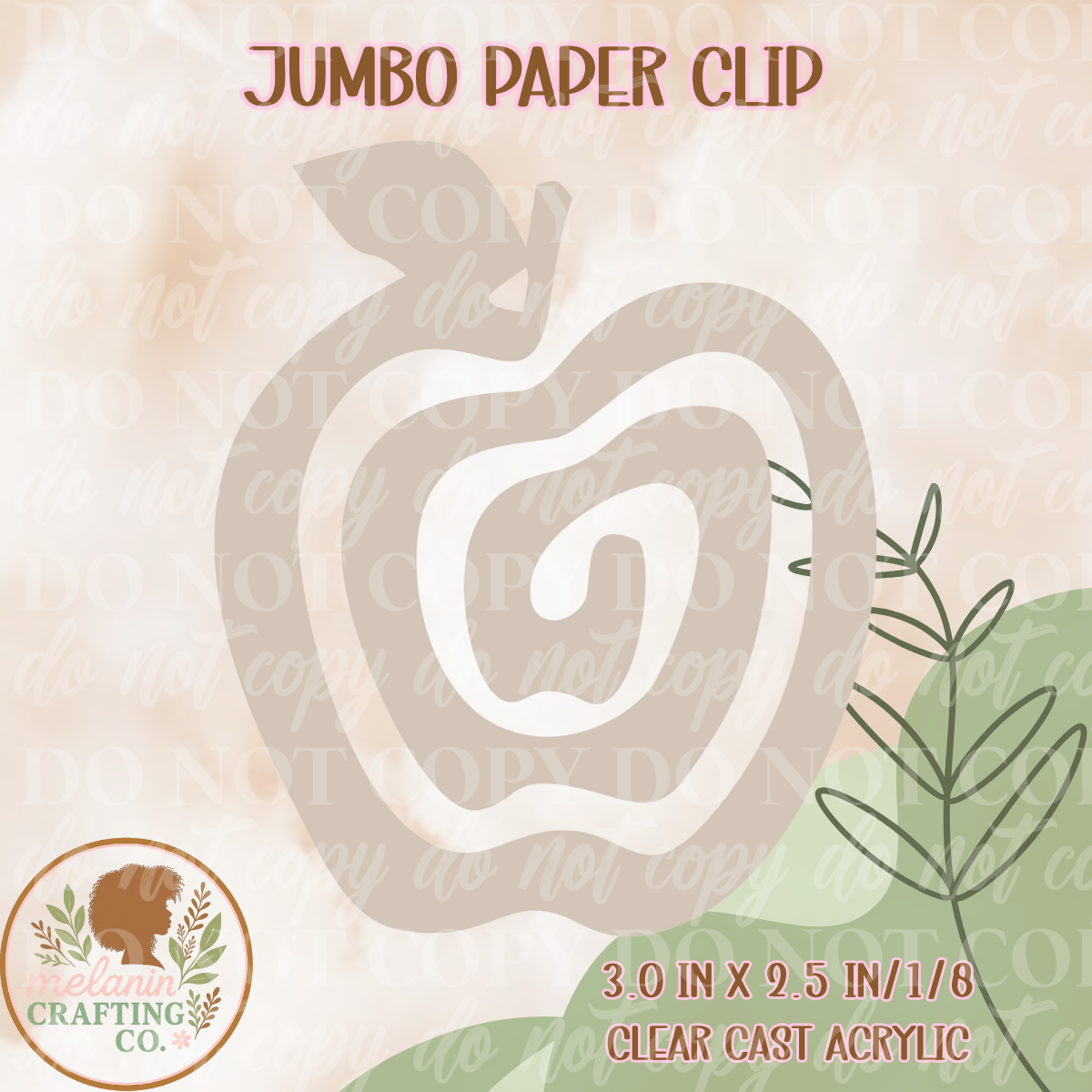 Apple Jumbo Paperclip