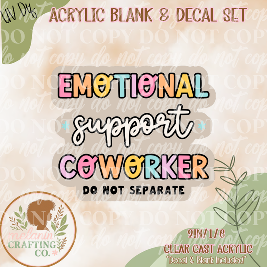 Emotional UV Dtf Acrylic Blank Set