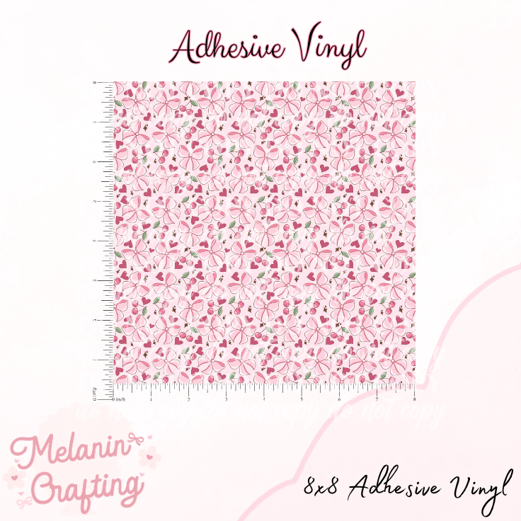 Cherry Coquette Adhesive Vinyl