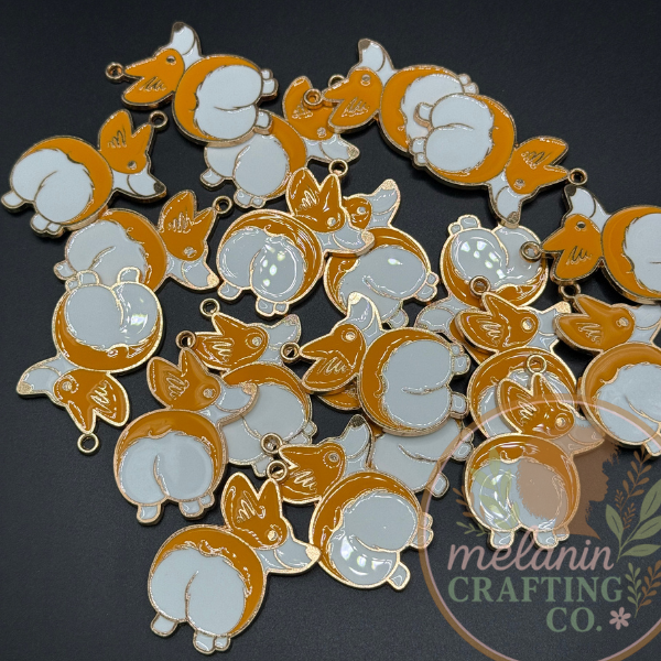 Corgi Enamel Charm