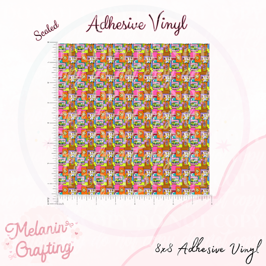 Groovy Mystery Team Adhesive Vinyl