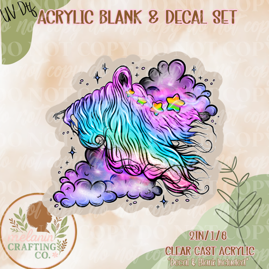 Dementor LF UV DTF Acrylic Blank Set