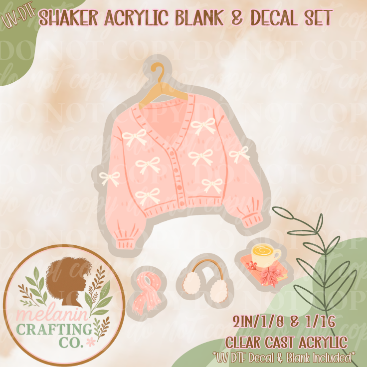 Cozy Breeze UV Dtf Shaker Set