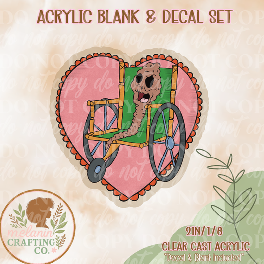 Vday grandma Acrylic Blank & Decal Set