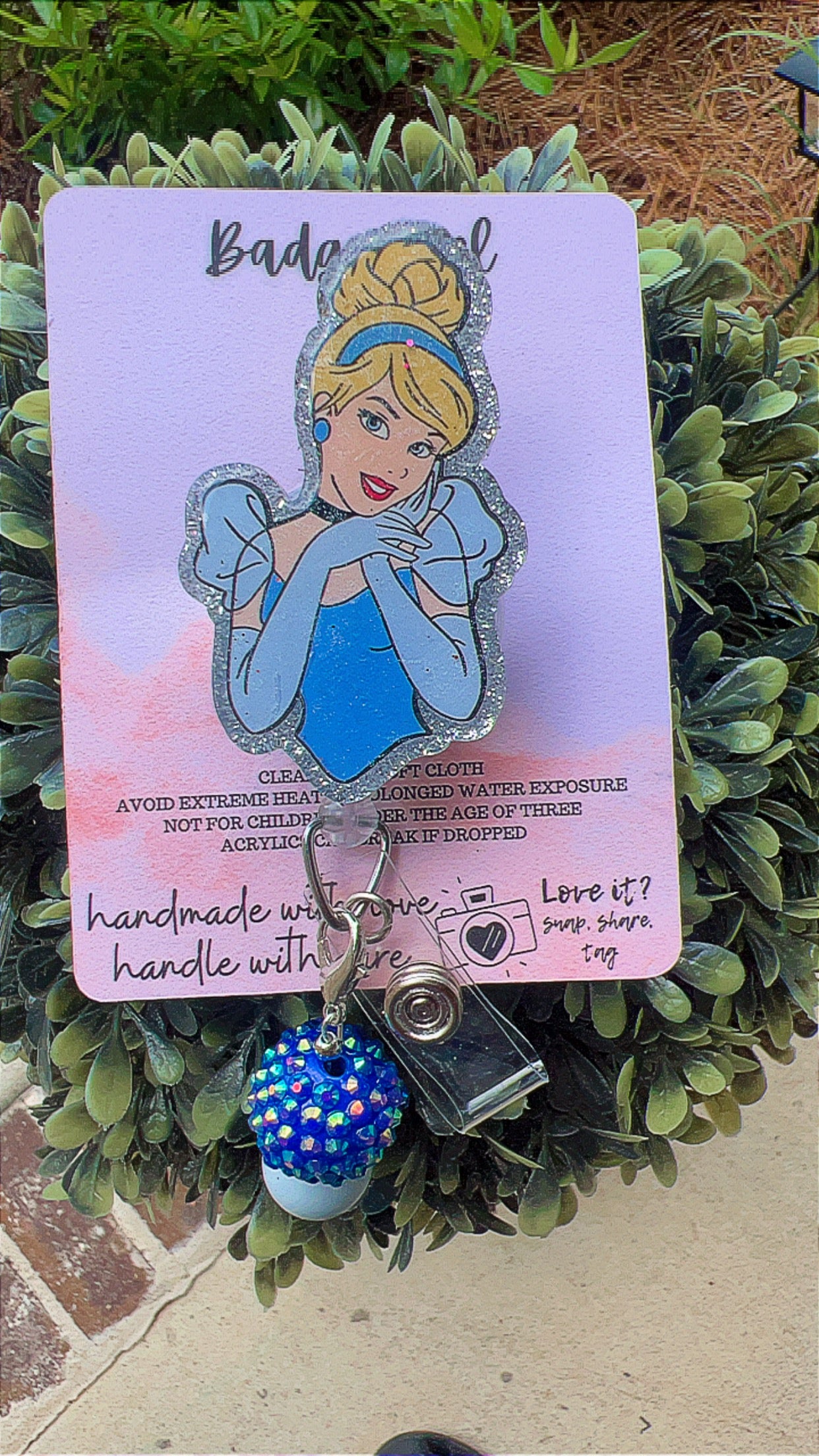 Cinderella Badge Reel