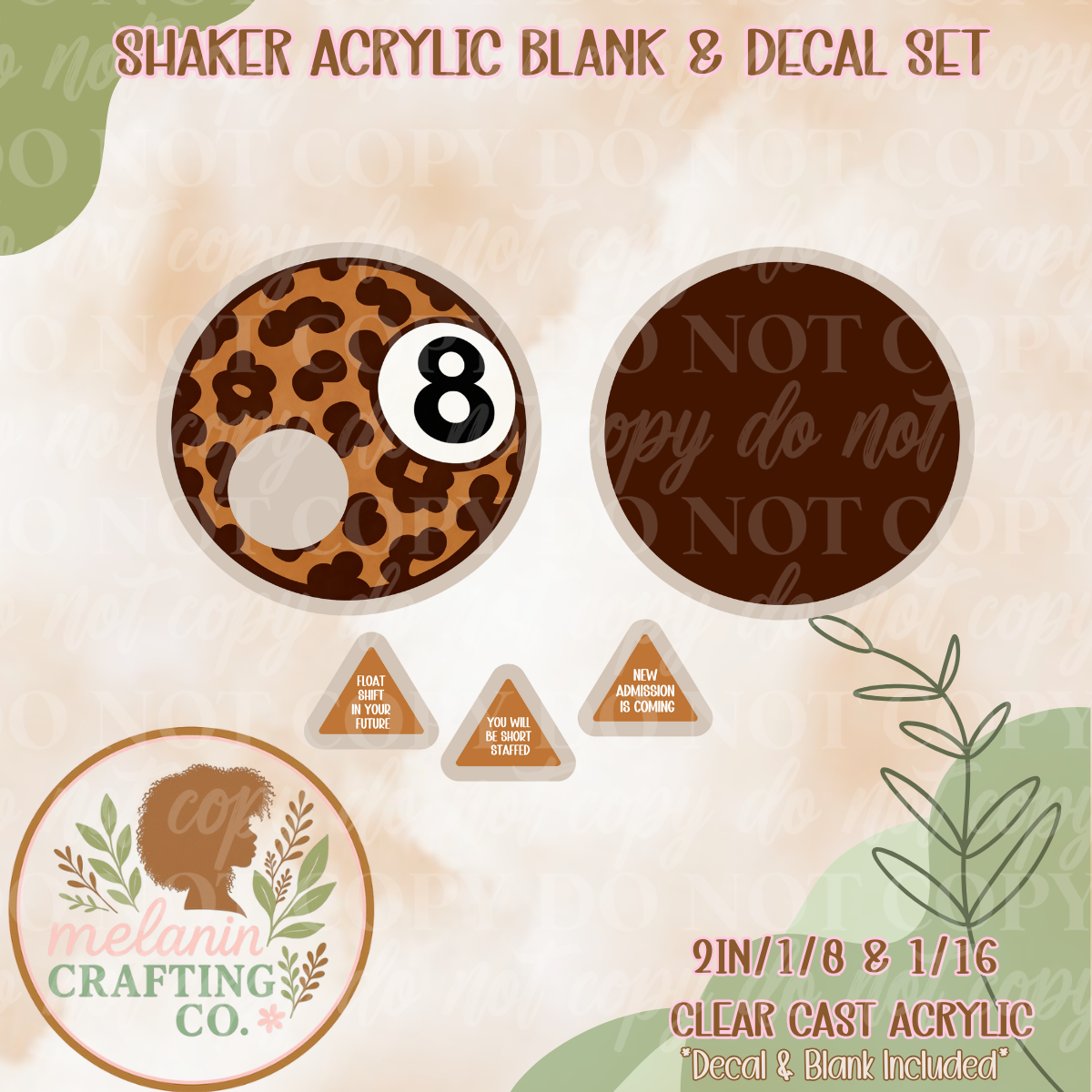 Unhinged 8 Ball Shaker Set