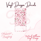 Cherry Bow Vertical Vinyl Decal