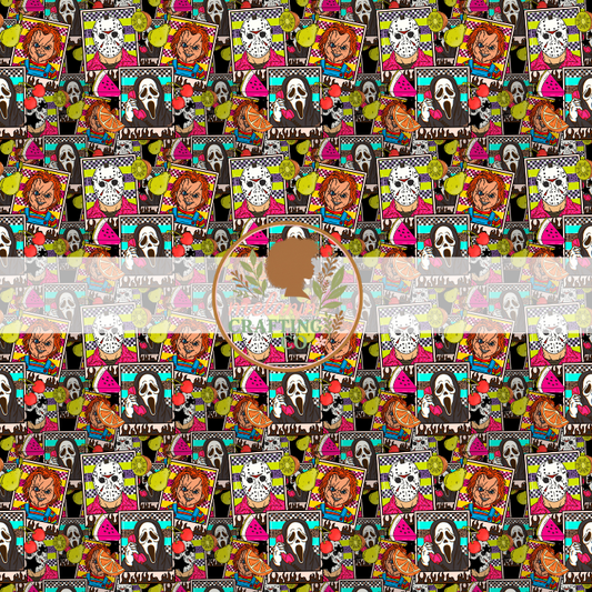 Summer Babes 12x12 Adhesive Vinyl