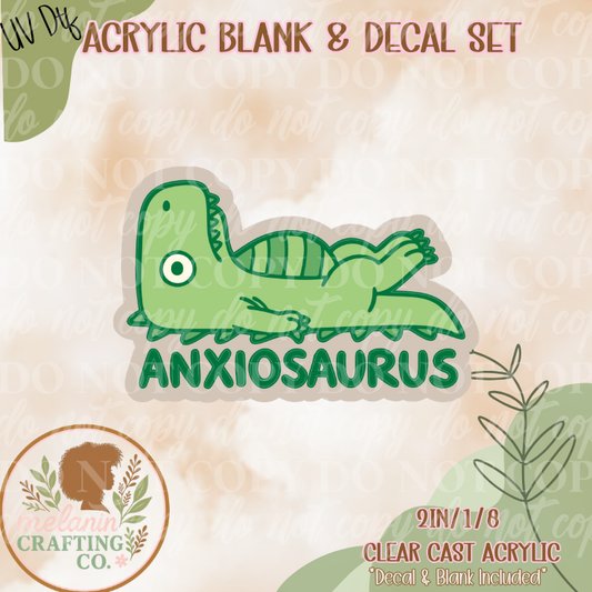 Anixosaurus UV Dtf Acrylic Blank Set