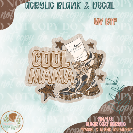Cool Mama UV DTF Acrylic Blank Set