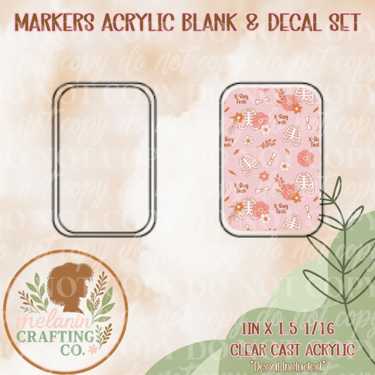 X-Ray Tech Floral (Decal Included)