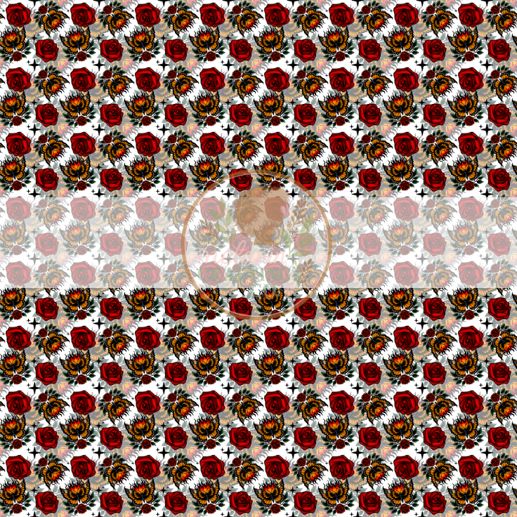 Fire Butterfly 12x12 Adhesive Vinyl