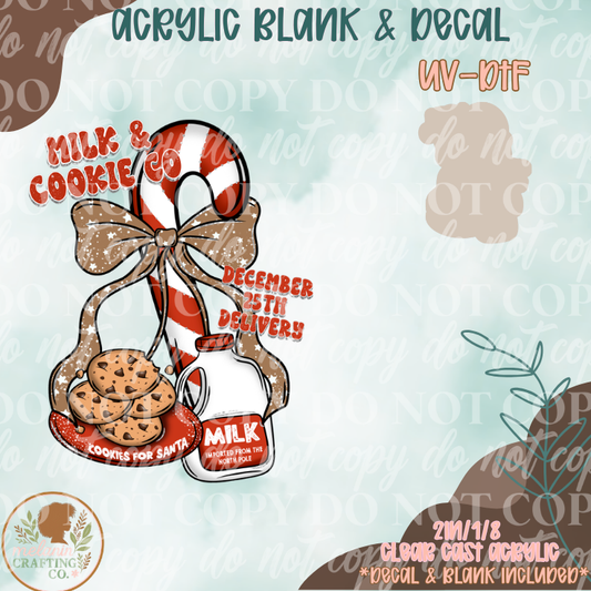 Milk & Cookie Co UV DTF Acrylic Blank Set