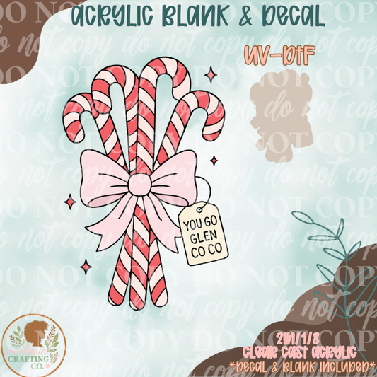 You Go Glen CoCo UV DTF Acrylic Blank Set
