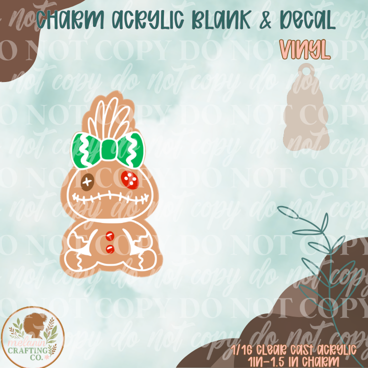 Scrump Charm & Decal Set