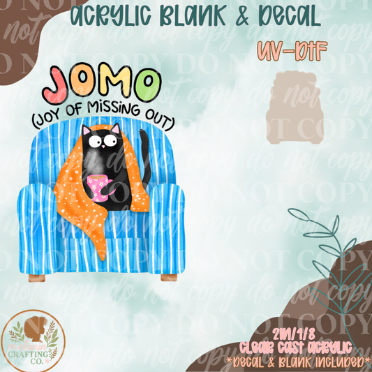 JOMO UV DTF Acrylic Blank Set