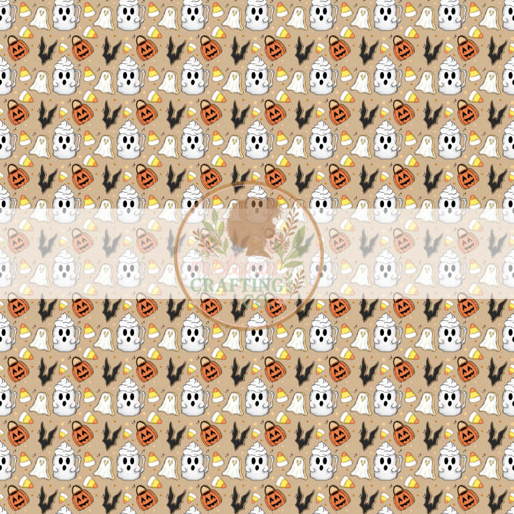 Halloween Baking 12x12 Adhesive Vinyl