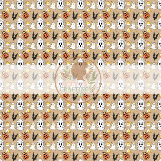 Halloween Baking 12x12 Adhesive Vinyl