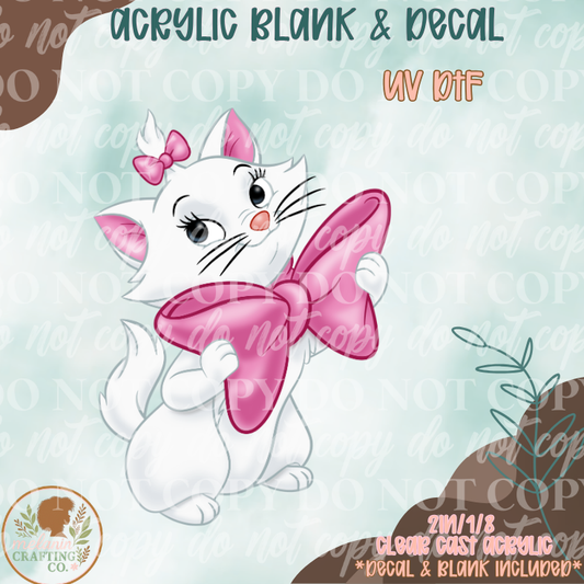 Marie UV DTF Acrylic Blank Set