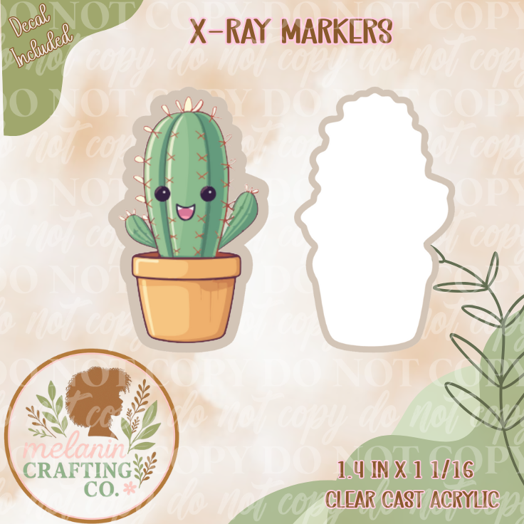 Cactus X-Ray Markers (Decal Included)