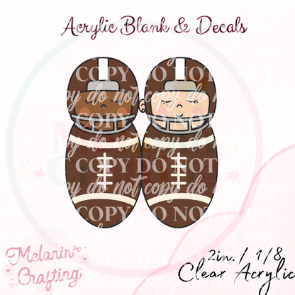 Holiday NICU Babies Acrylic Blank & Decal Set
