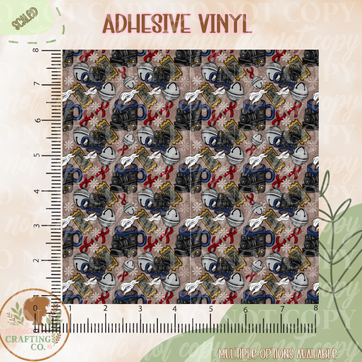 Believe Hot Cocoa Adhesive Vinyl