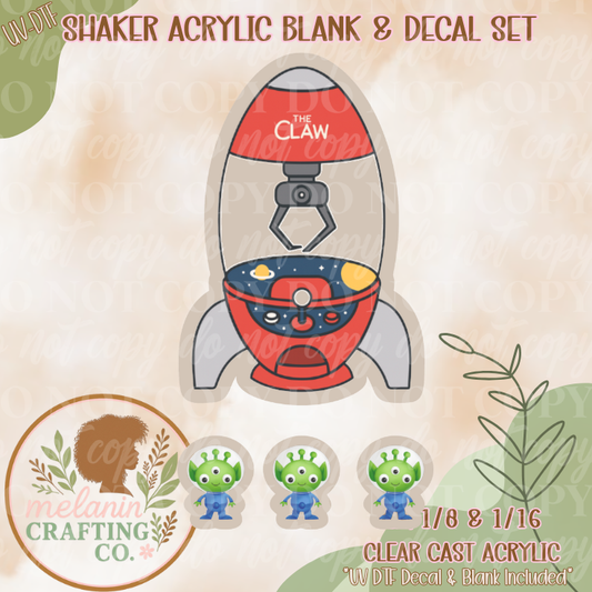 The Clawww  UV Dtf Shaker Set