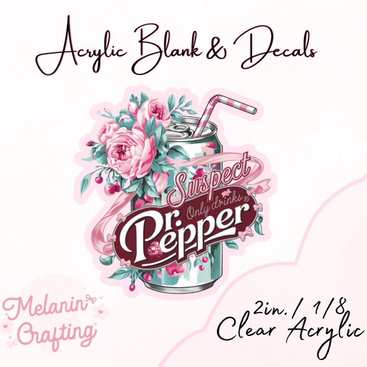 DP Lover Acrylic Blank & Decal Set