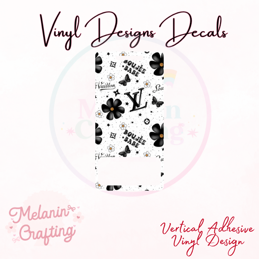 LV Vertical Vinyl Decal