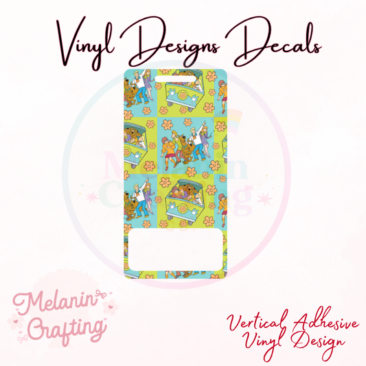 SD Vertical Vinyl Decal