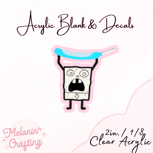 Purwick Acrylic Blank & Decal Set